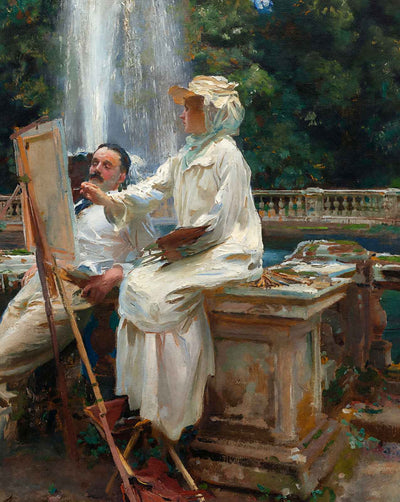 The Fountain fine art print by John Singer Sargent
