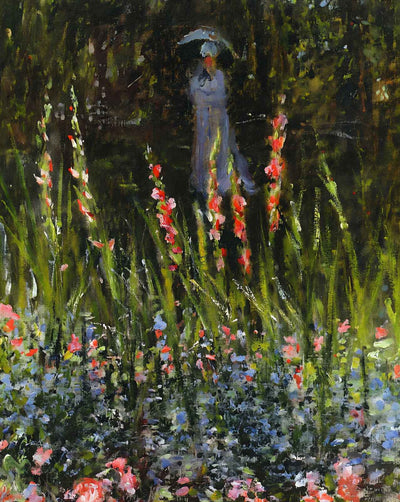 The Garden Gate at Vetheuil painting by Claude Monet (1876)