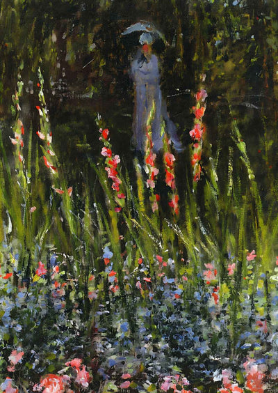 The Garden Gate at Vetheuil Art Print 1876 Painting by Claude Monet (6 Sizes)