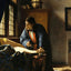 The Geographer Premium Art Print Painting by Johannes Vermeer (6 Sizes)