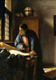 The Geographer Premium Art Print Painting by Johannes Vermeer (6 Sizes)