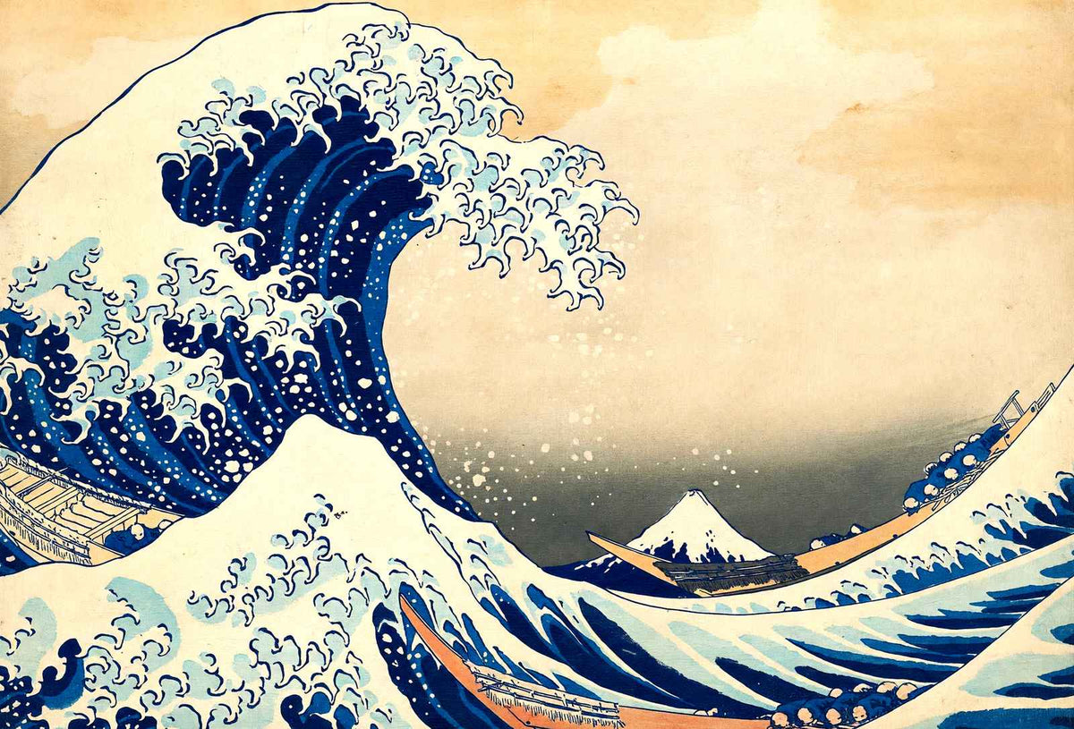 The Great Wave off Art Print Kanagawa by Katsushika Hokusai (6 Sizes)