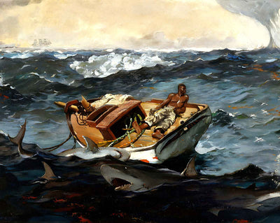 The Gulf Stream art print by Winslow Homer
