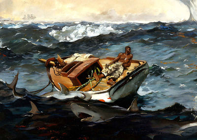 The Gulf Stream Painting by Winslow Homer Premium Art Print (6 Sizes)