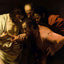 The Incredulity of Saint Thomas art print by Caravaggio