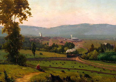 The Lackawanna Valley Fine Art Print Painting by George Inness (6 Sizes)