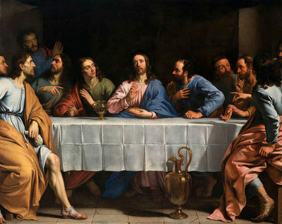 The Last Supper art print by Philippe de Champaigne