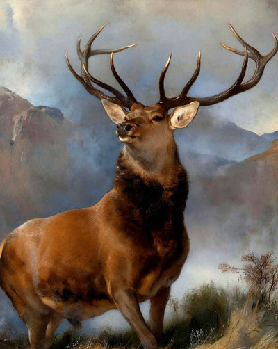 The Monarch of the Glen art print by Edwin Landseer