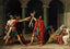 The Oath of the Horatii Art Print Painting by Jacques Louis David (6 Sizes)