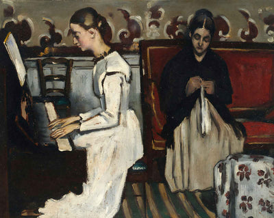 The Overture to Tannhauser art print by Paul Cezanne