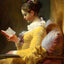 The Reader Painting by Jean-Honoré Fragonard Fine Art Print (6 Sizes)