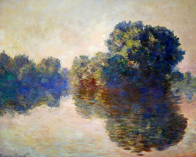 The Seine near Giverny art print by Claude Monet (1897)