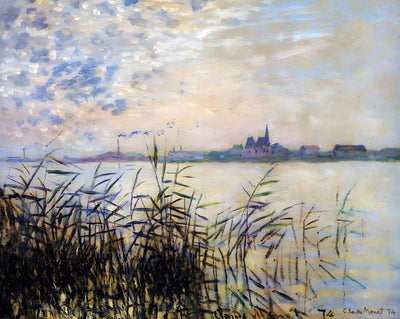 The Seine near Argenteuil painting by Claude Monet (1874)