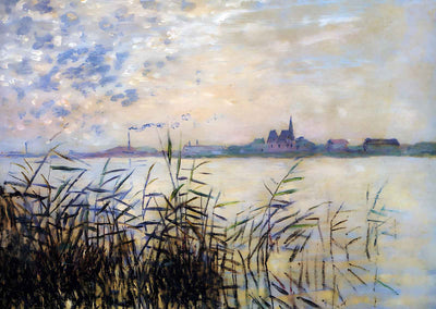 The Seine near Argenteuil Fine Art Print 1874 Painting by Claude Monet (6 Sizes)