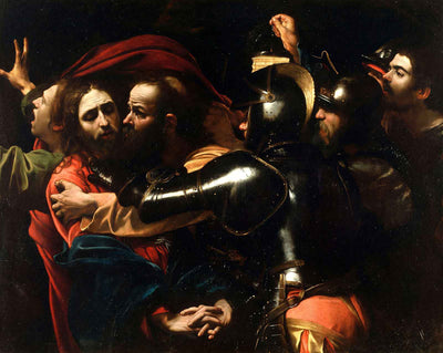 The Taking of Christ (Kiss of Judas) art print by Caravaggio