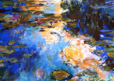 The Water Lily Pond X 1919 Painting by Claude Monet Art Print (6 Sizes)