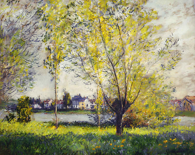 The Willows (1880) painting by Claude Monet (1880)