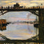 The Wooden Bridge 1872 Painting by Claude Monet Art Print (6 Sizes) - Enhanced