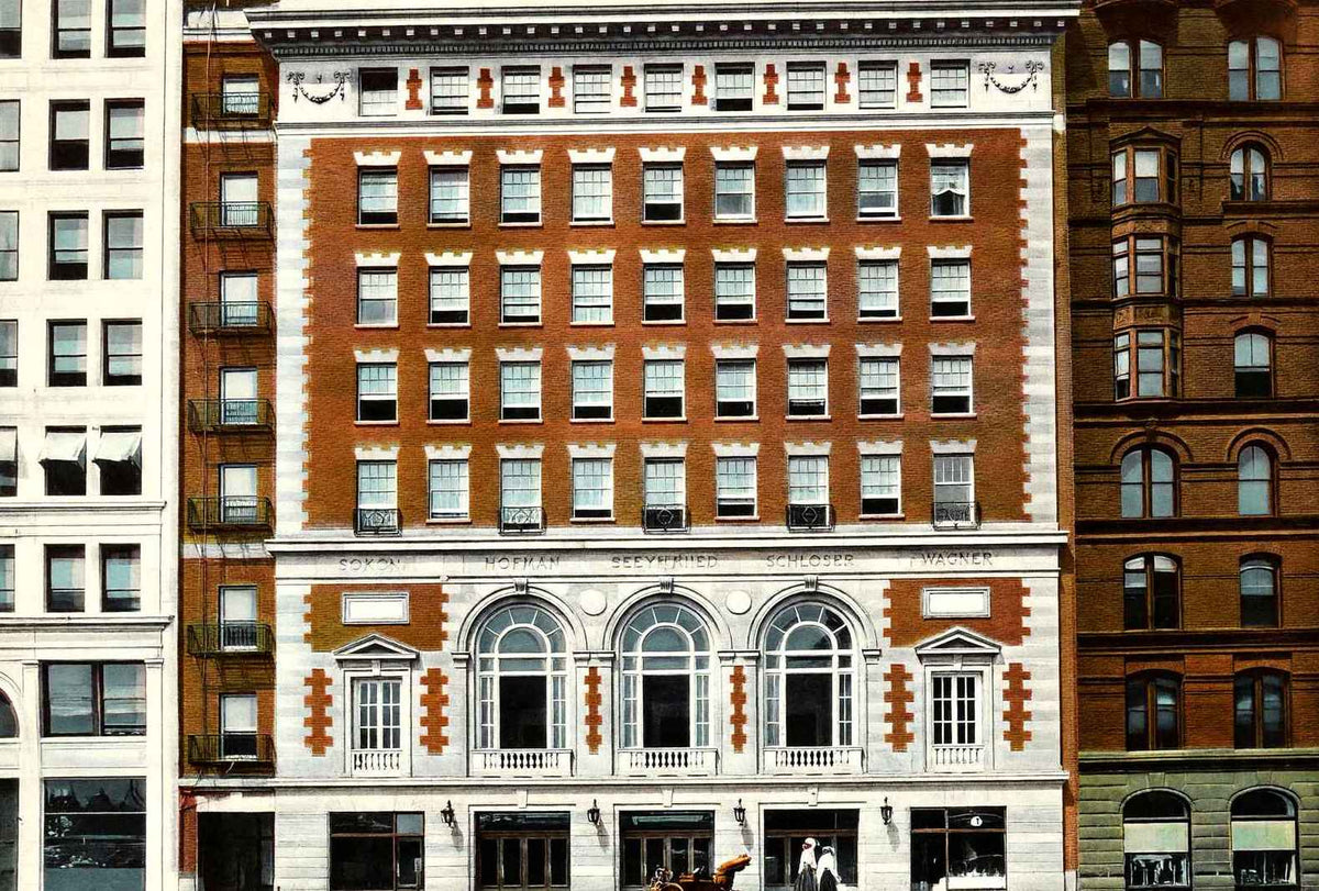 Thomas Orchestra Hall Chicago in 1905 Vintage Print (7 Sizes) - Premium Quality