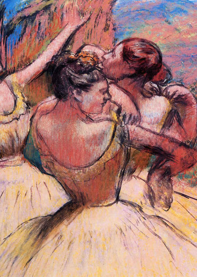 Three Dancers 1899 Painting by Edgar Degas Art Print (6 Sizes) - High Quality
