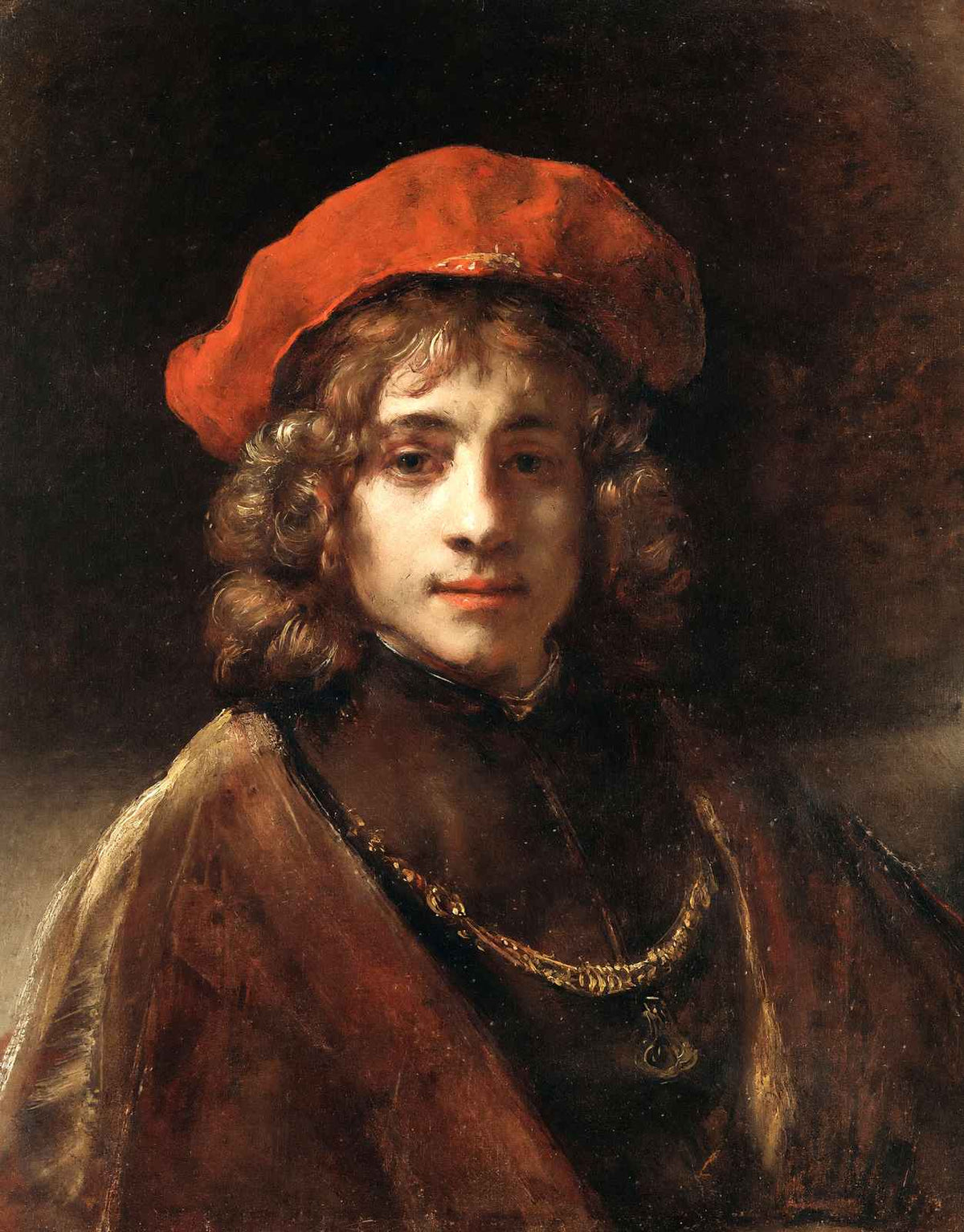 Titus, the Artist's Son 1657 Painting by Rembrandt Art Print (6 Sizes)