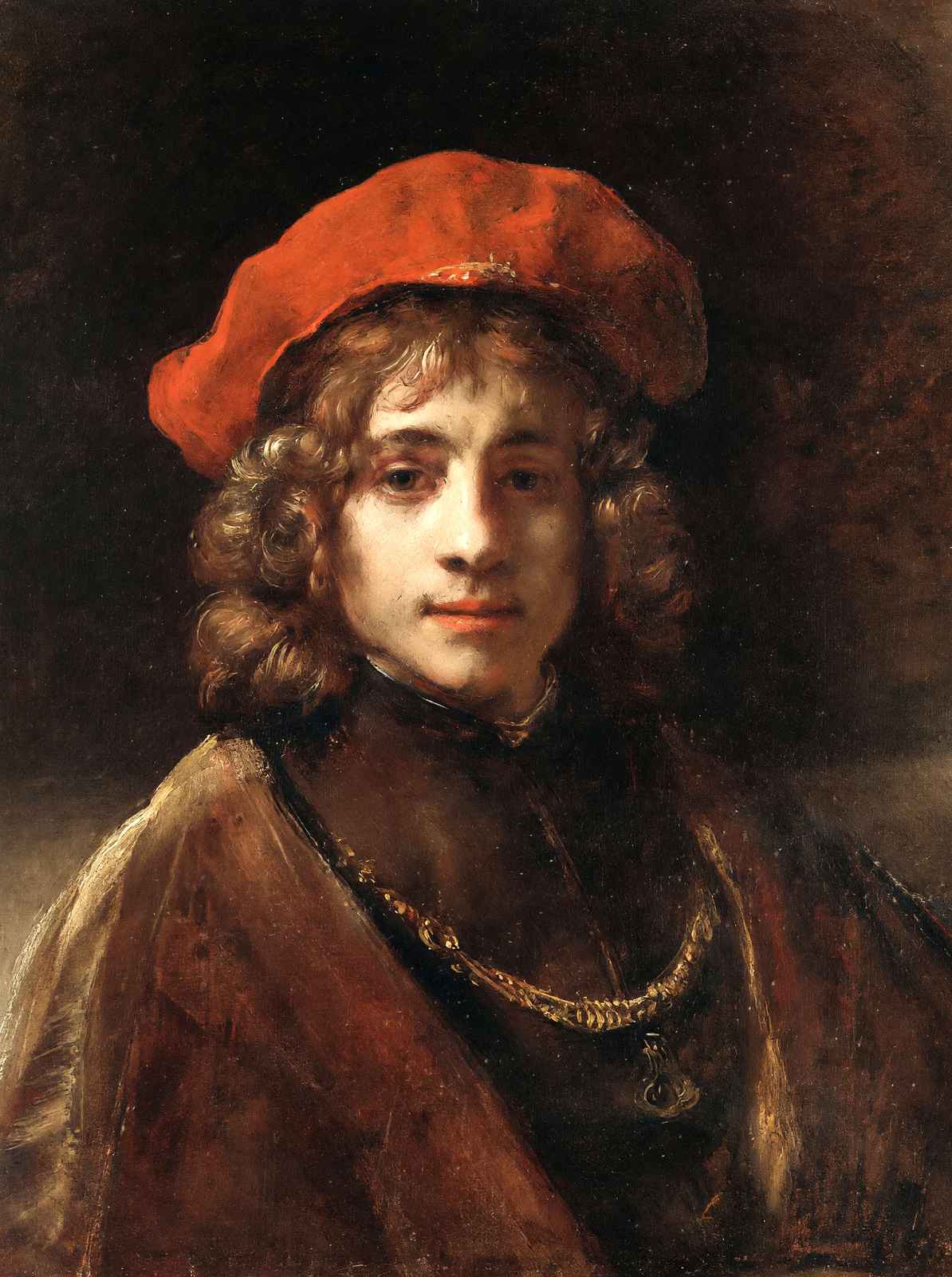 Titus, the Artist's Son 1657 Painting by Rembrandt Art Print (6 Sizes)
