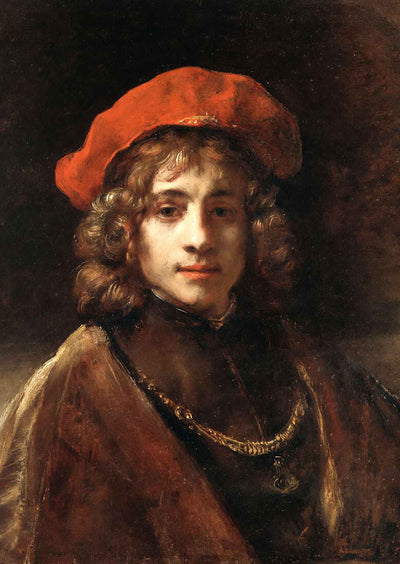 Titus, the Artist's Son 1657 Painting by Rembrandt Art Print (6 Sizes)