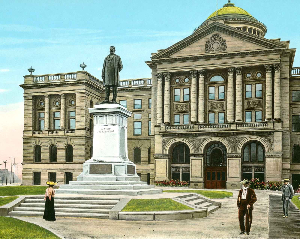 McKinley Statue and Court House