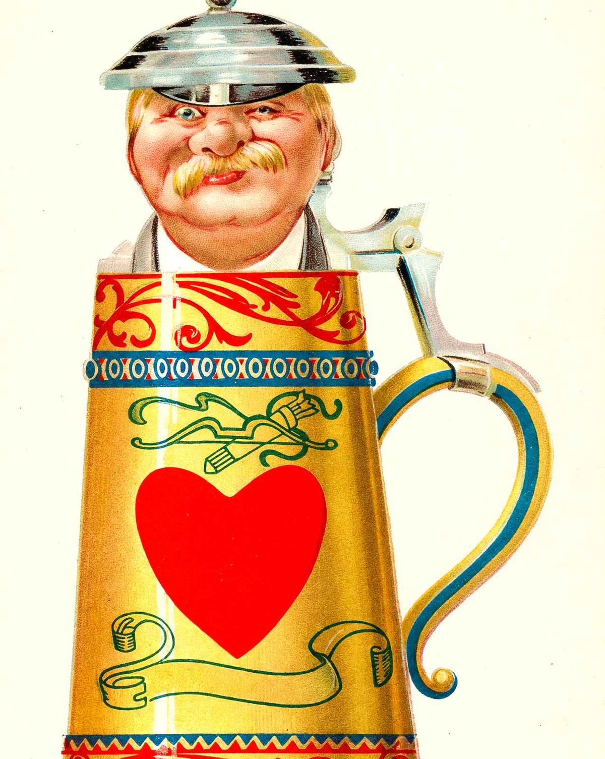 Leetle Stein in 1909 vintage print