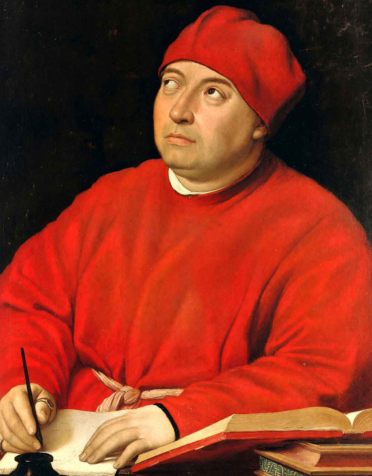 Tommaso Fedra Inghrami 1516 Painting by Raphael Art Print (6 Sizes)