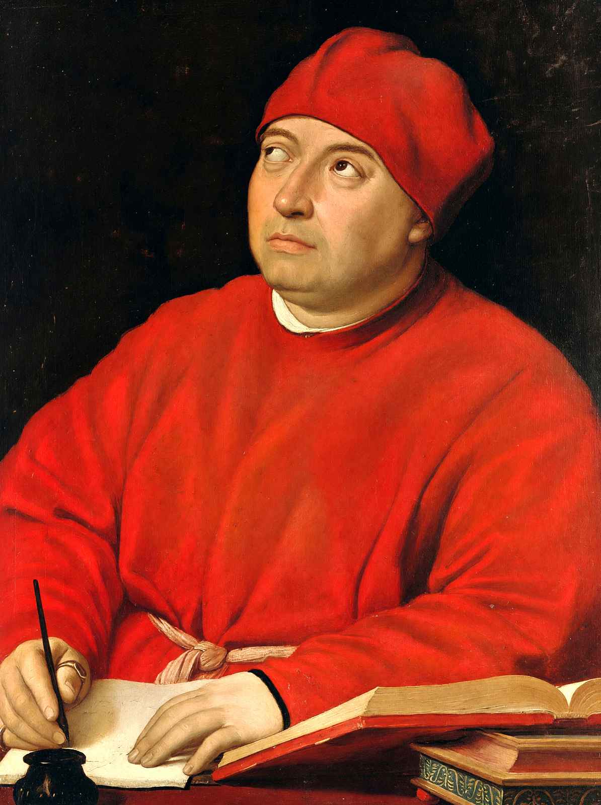 Tommaso Fedra Inghrami 1516 Painting by Raphael Art Print (6 Sizes)