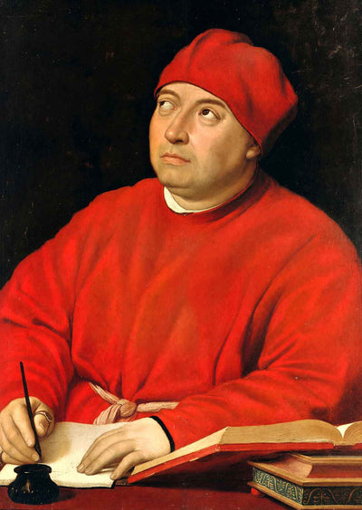 Tommaso Fedra Inghrami 1516 Painting by Raphael Art Print (6 Sizes)