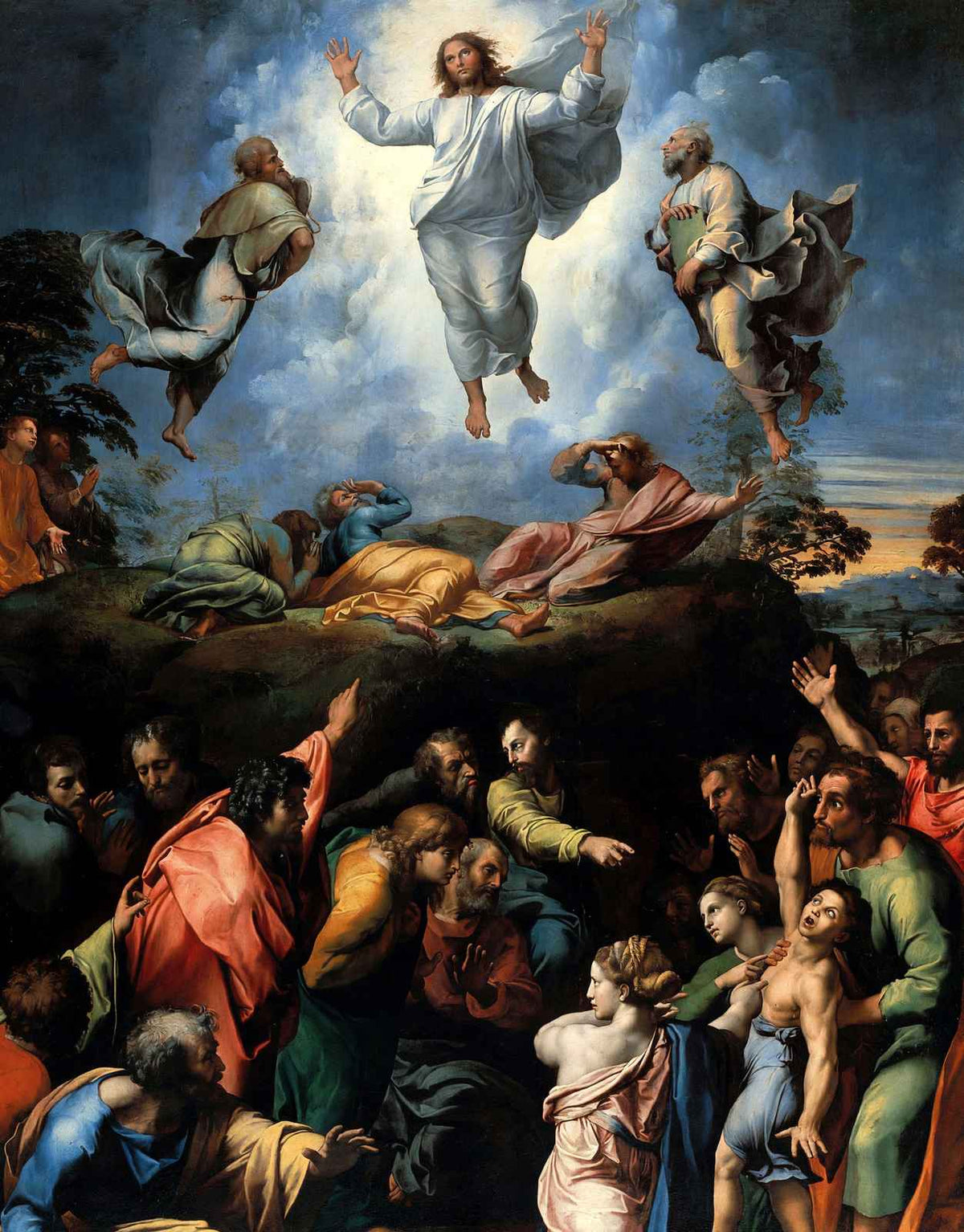 Transfiguration of Jesus Painting by Raphael Christian Fine Art Print (6 Sizes)