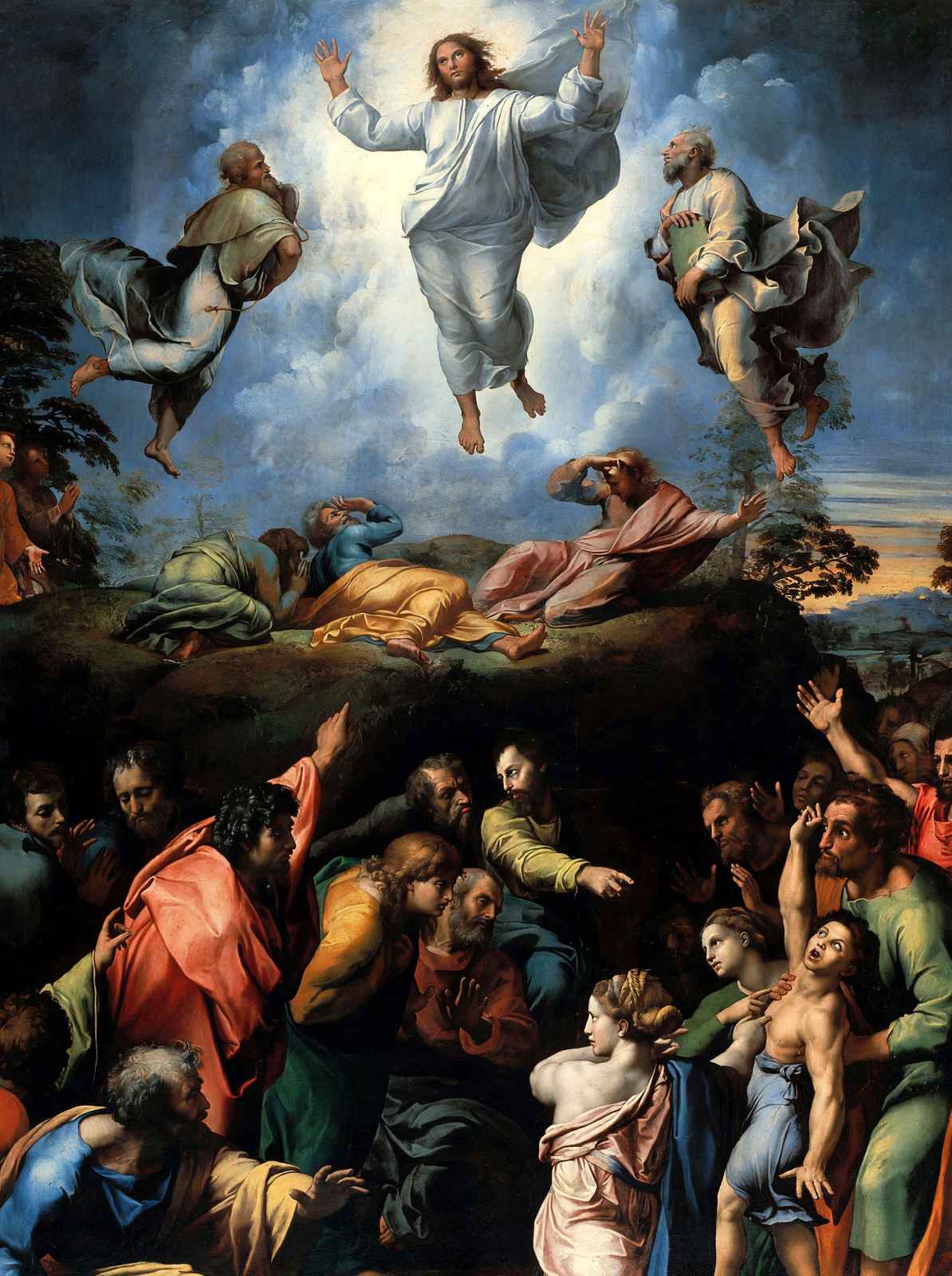 Transfiguration of Jesus Painting by Raphael Christian Fine Art Print (6 Sizes)