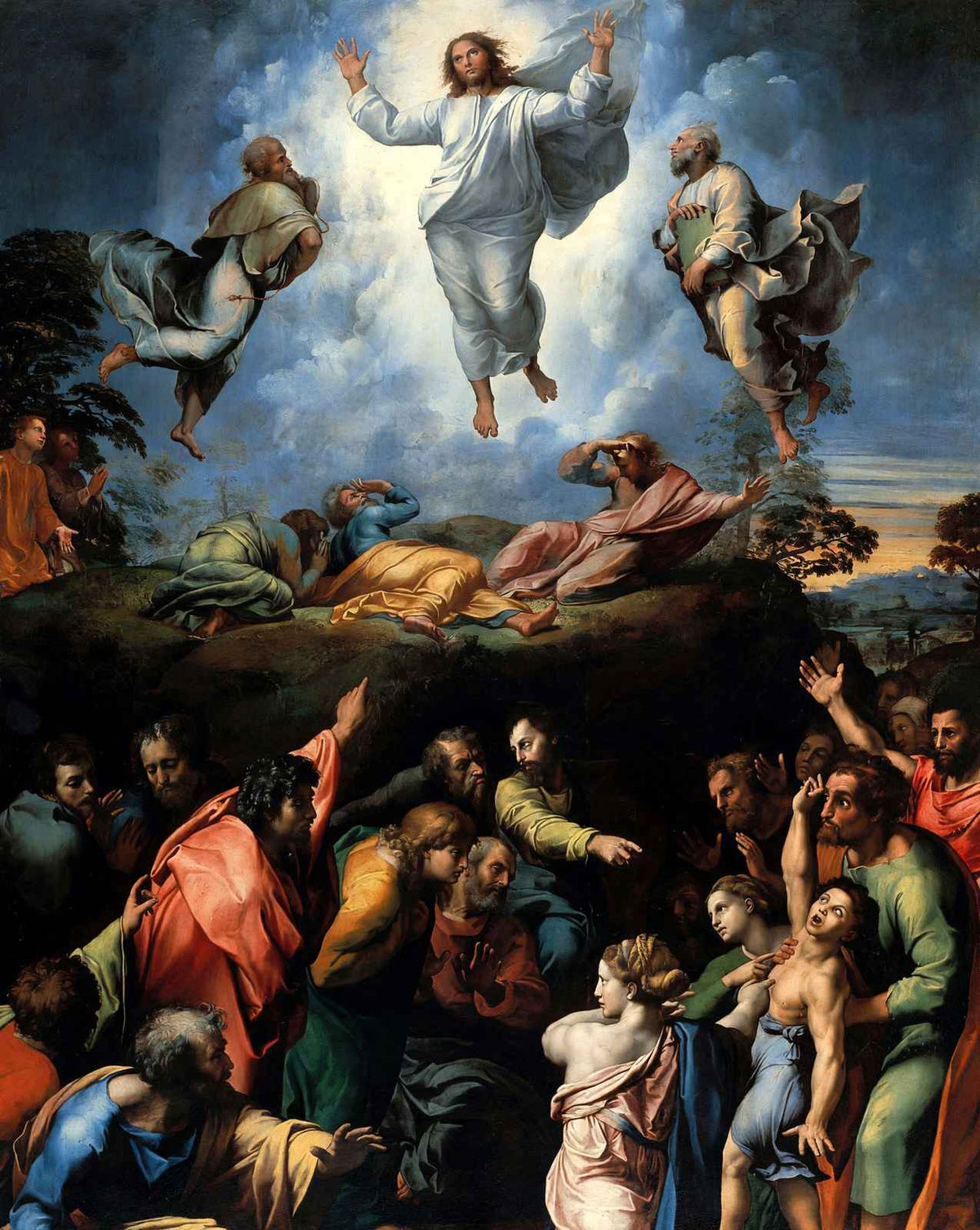 Transfiguration of Jesus fine art print by Raphael Christian