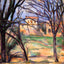 Trees and Houses 1886 Painting by Paul Cezanne Fine Art Print (6 Sizes)