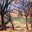 Trees and Houses 1886 Painting by Paul Cezanne Fine Art Print (6 Sizes)