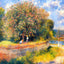 Tree Blooming Painting by Pierre-Auguste Renoir Art Print (6 Sizes) - Acid Free