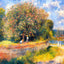 Tree Blooming painting print by Pierre-Auguste Renoir