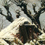 Trees in the Snow Art Print 1828 Painting by Caspar David Friedrich (6 Sizes)