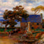 Treboul 1895 Painting by Pierre-Auguste Renoir Art Print (6 Sizes)