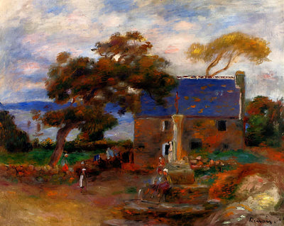 Treboul fine art print by Pierre-Auguste Renoir (1895)