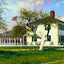 Approach from Providence, Massachusetts in 1910 Art Print (7 Sizes)