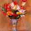 Tulips 1909 Painting by Pierre-Auguste Renoir Art Print (6 Sizes) - Restored