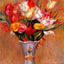 Tulips 1909 Painting by Pierre-Auguste Renoir Art Print (6 Sizes) - Restored