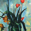 Tulips in a Vase 1892 Painting by Paul Cezanne Art Print (6 Sizes) - Restored