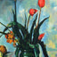 Tulips in a Vase 1892 Painting by Paul Cezanne Art Print (6 Sizes) - Restored