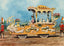 Two White Swans Float Houston Carnival 1907 Vintage Print (7 Sizes) - Acid Free
