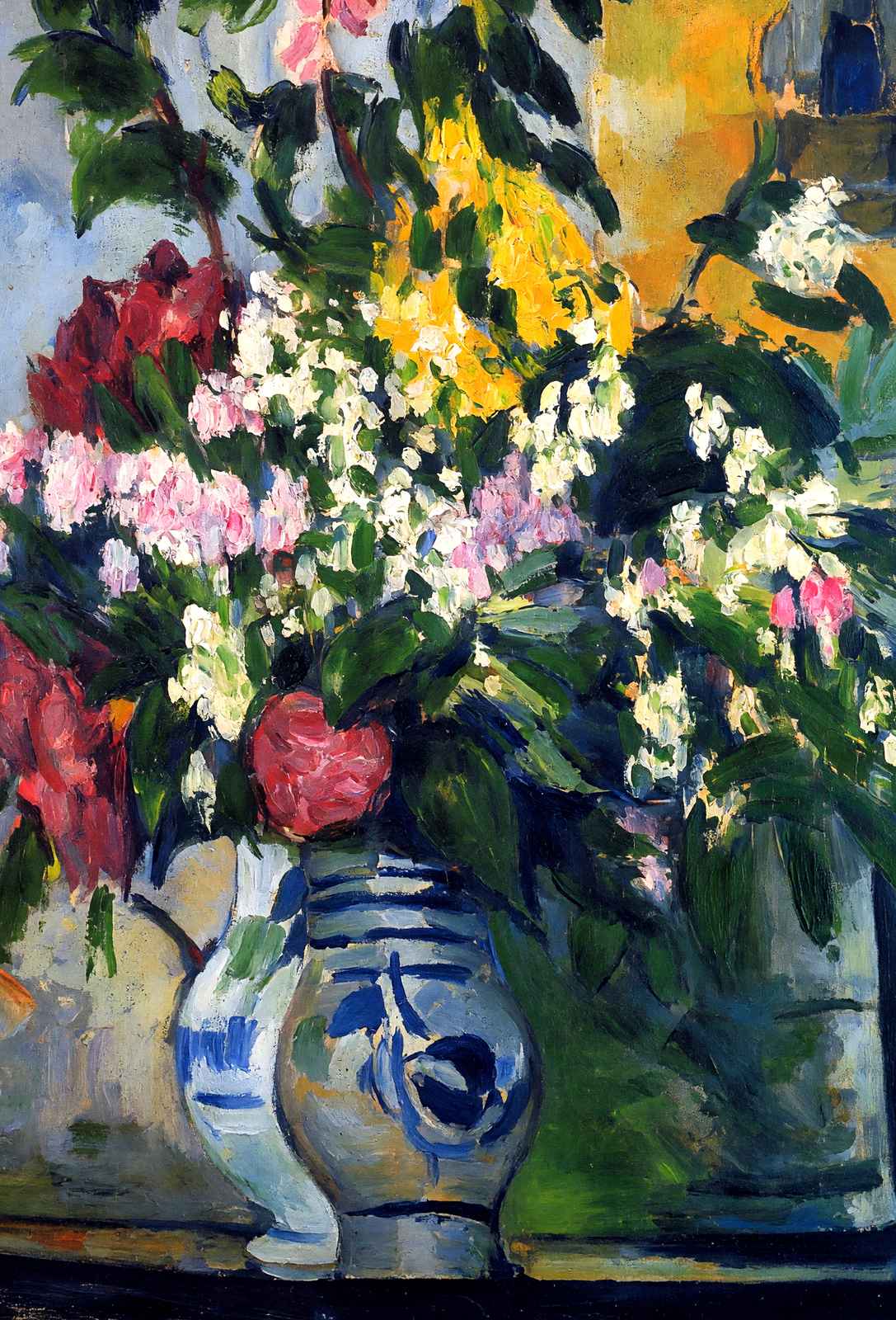 Two Vases of Flowers Art Print 1877 Painting by Paul Cezanne (6 Sizes)