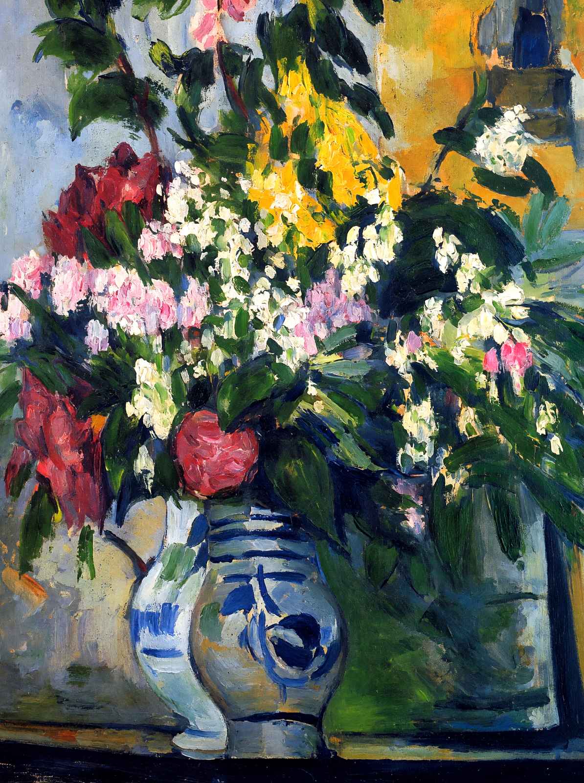 Two Vases of Flowers Art Print 1877 Painting by Paul Cezanne (6 Sizes)